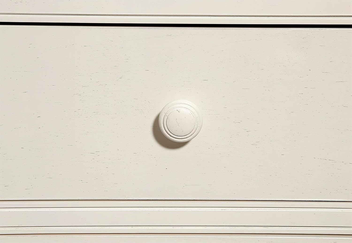 Pemberly Row Wood Farmhouse Changer Top, Cashew Finish, Sturdy Design, Nursery Changing Table Accessory for Dresser