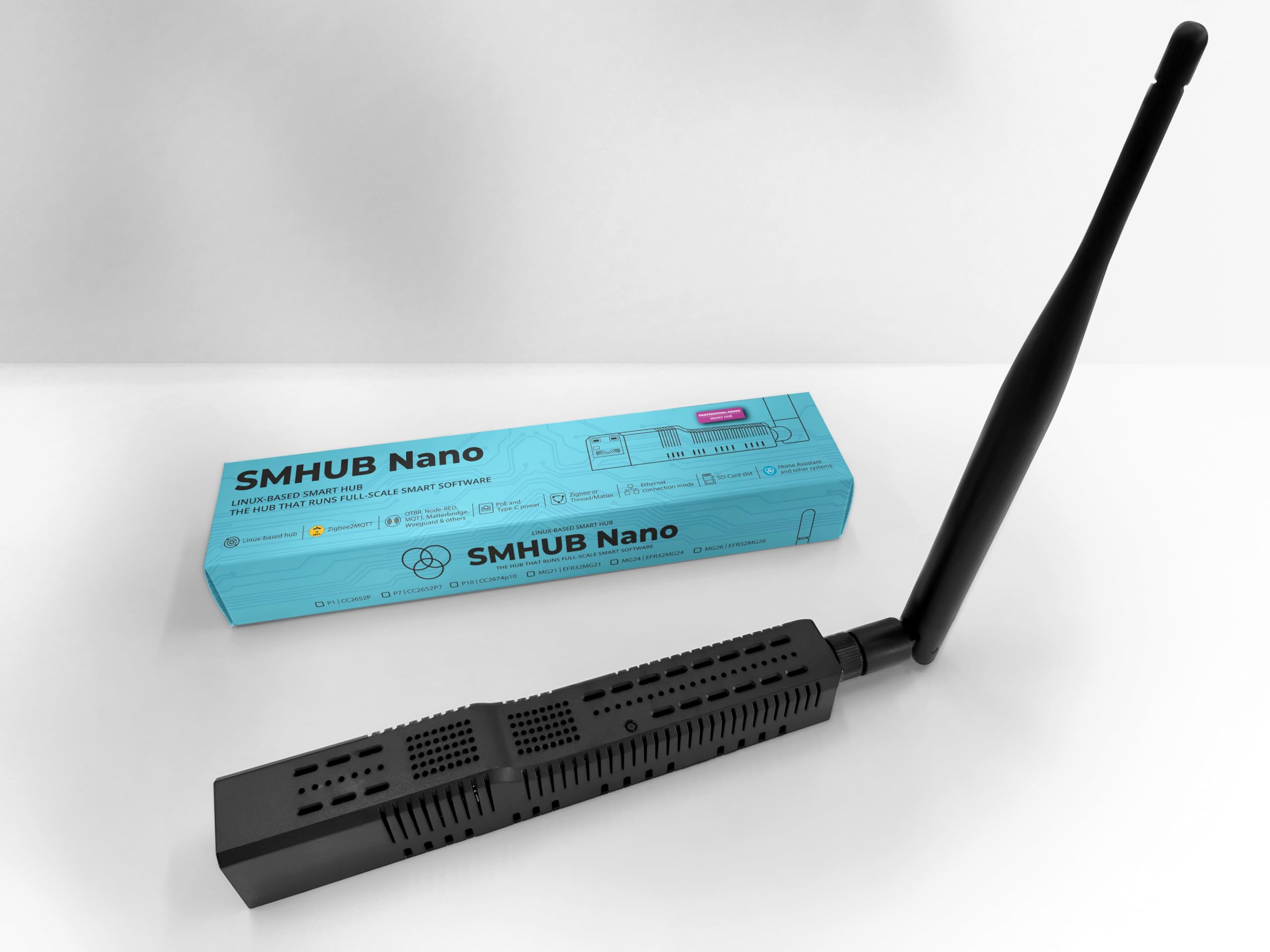SMHUB Nano MG24 Intelligent Compact Multiprotokoll Smart Home Hub basierend auf Linux mit Automatisierungen (SMHUB Nano MG24)