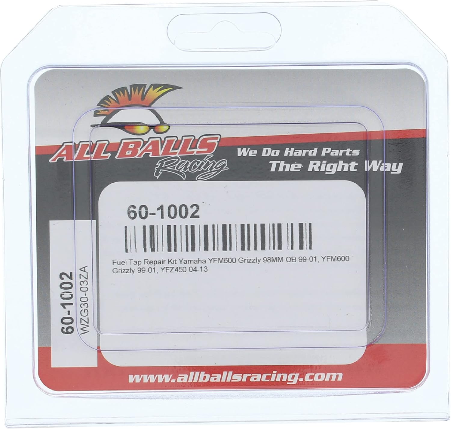 All Balls Racing Fuel Tap Repair Kit 60-1002 Compatible With/Replacement For Yamaha YFM600 Grizzly 1999-2001, YFM600 Grizzly 98MM OB 1999-2001