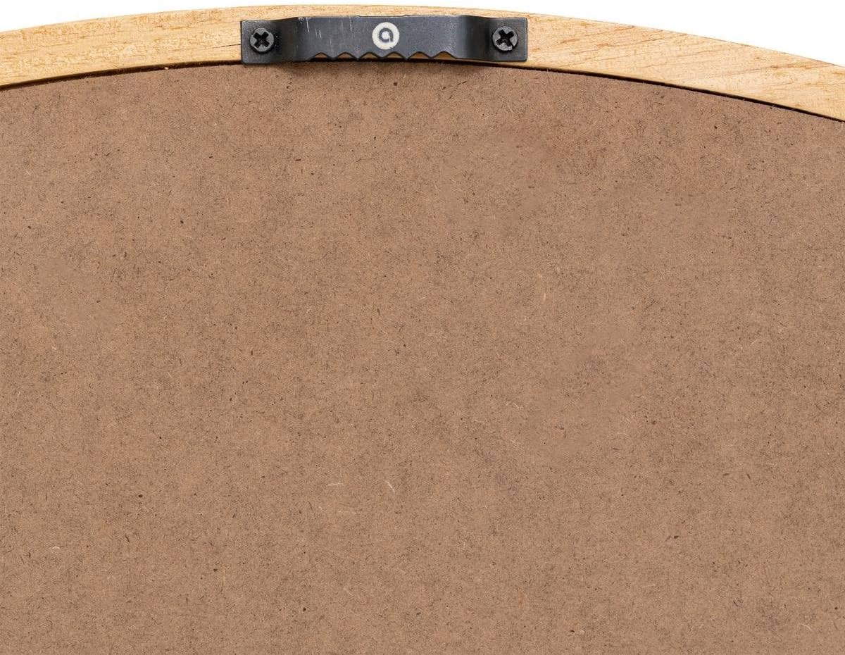 Atmosphera Kim Mirror Diameter 75 cm Brown