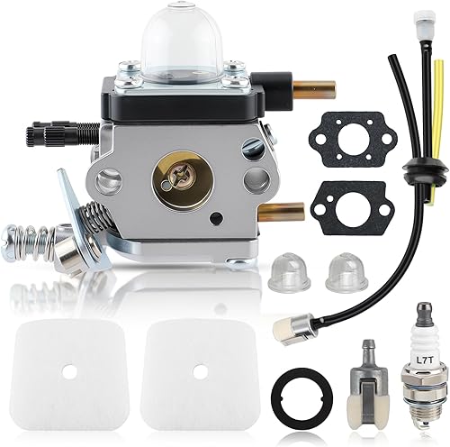 Carbhub C1U-K54A Carburador para Mantis de 2 ciclos 7222 7222E 7222M 7225 7230 7234 7240 7920 7924 cultivadorcultivador con kit de repotencia de