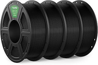 DEEPLEE PLA PRO Filament 1.75mm Schwarz 4KG | Stärkere Zähigkeit 3D Drucker Filament, Maßgenauigkeit ±0.02 mm, Sauber gewickelt, Einfach zu Drucken