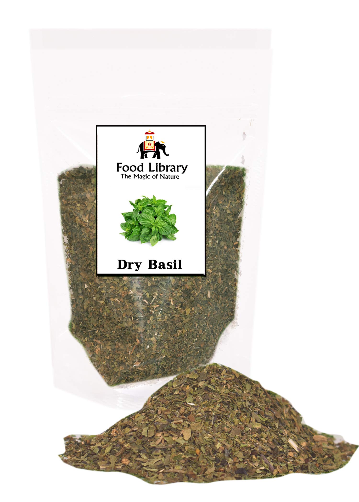 Food Library The Magic of Nature Dried Basil Leaves, 200g (B07RL6985N) Amazon Price History, Amazon Price Tracker