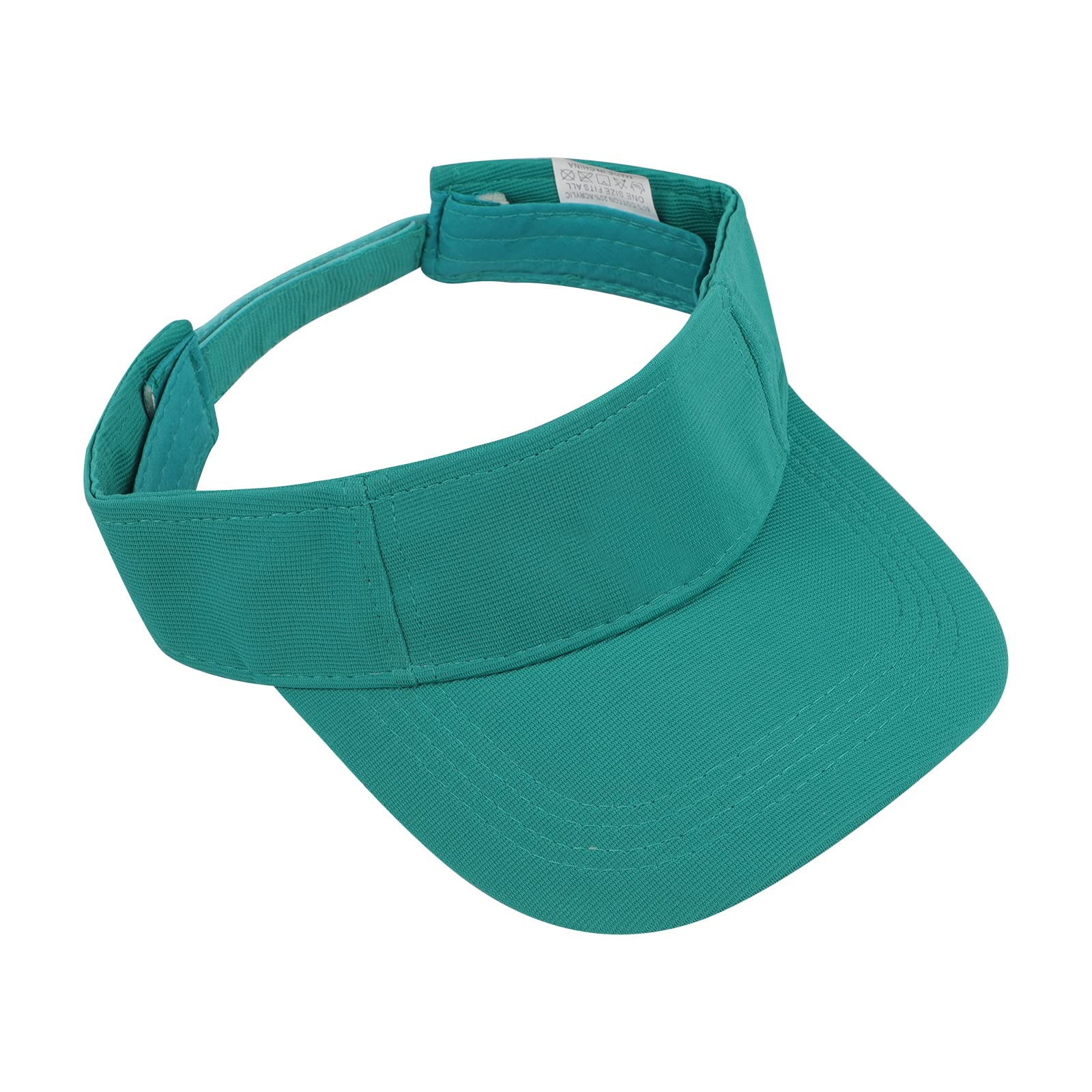 Gorra de visera para niños de algodón ajustable Azul Talla única