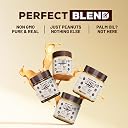 BeastLife Crunch & Cream Peanut Butter Combo Box – 4 Flavors (Mango, Coconut, Coffee, Chocolate) | 24.5 G Protein | 350 gm Each | 100% Peanuts, High Protein | Zero Palm Oil | Non‑GMO Nut Butter | Fitness-Friendly Spread | Zero Cholesterol gallery image