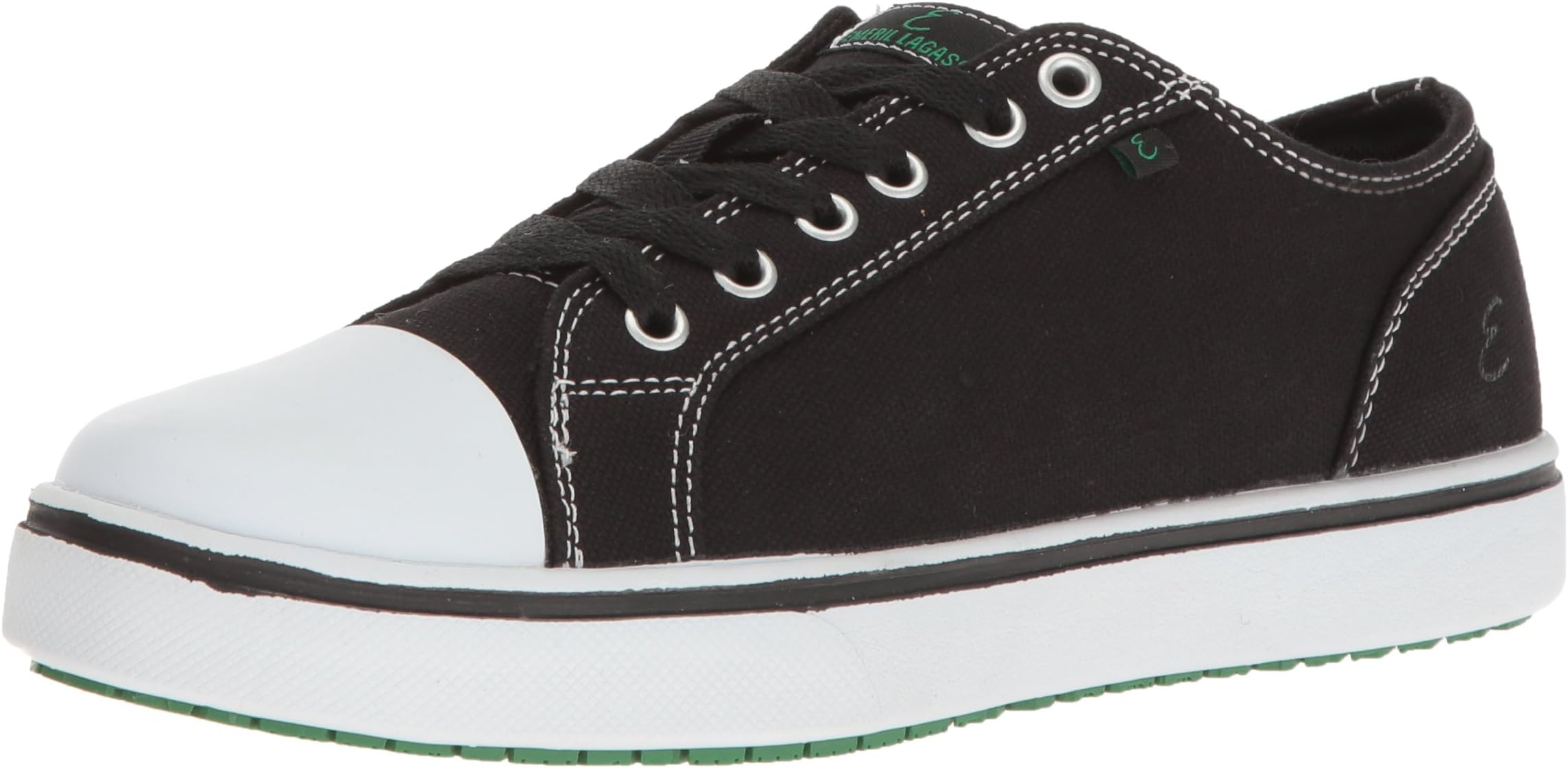 Emeril Lagasse Women's Canal Health Care & Food Service Shoe, Black/White, 6 M US