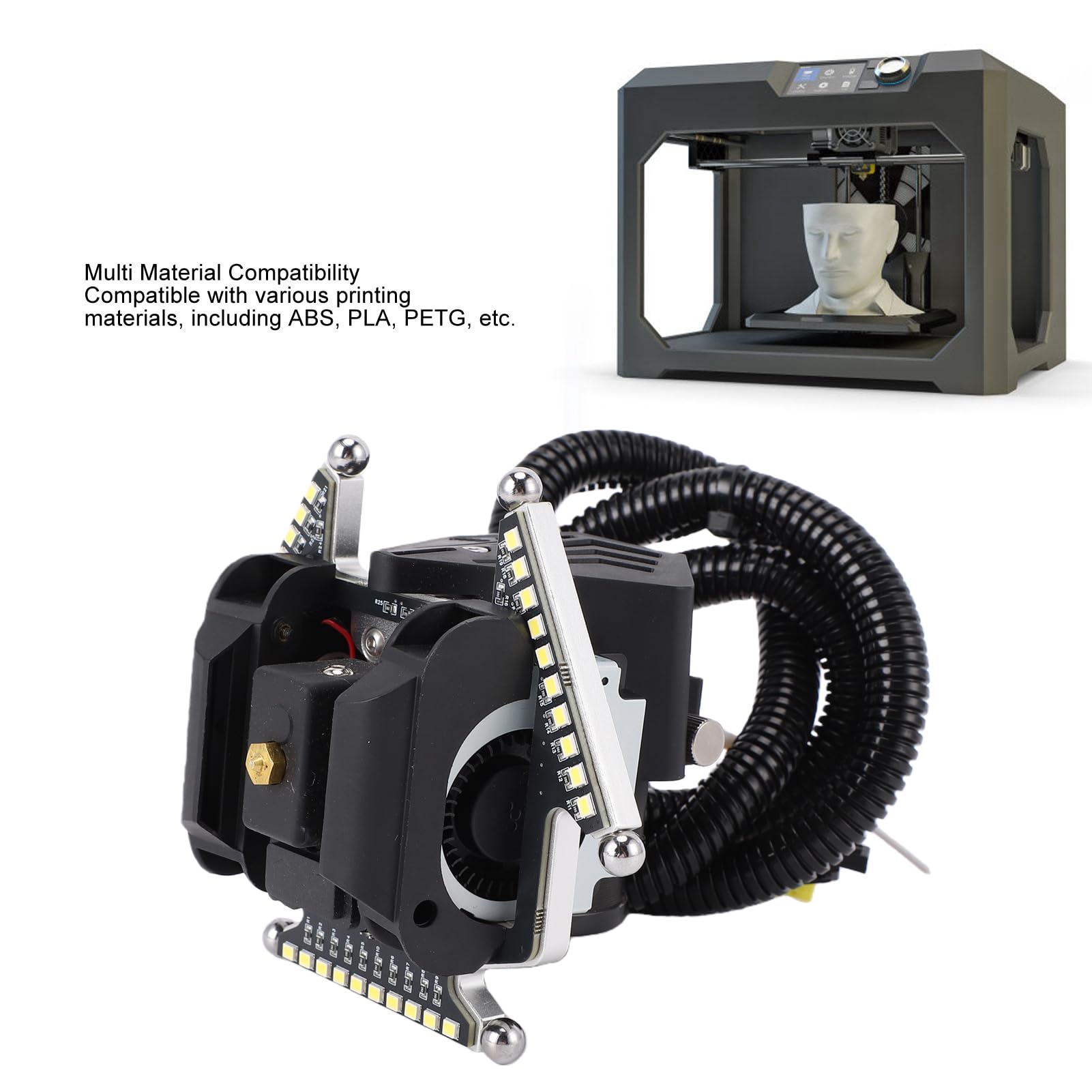 GOWENIC Extrudeuse à Nivellement Automatique, Boîtier ABS, Sans Bourrage