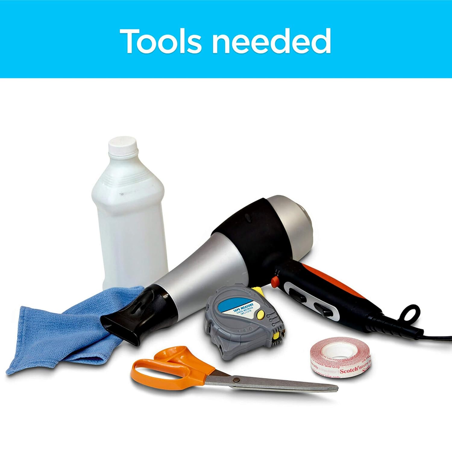 3M Indoor Window Insulation Kit, Insulator Kit for 5 - 3'x5' Windows : Industrial & Scientific