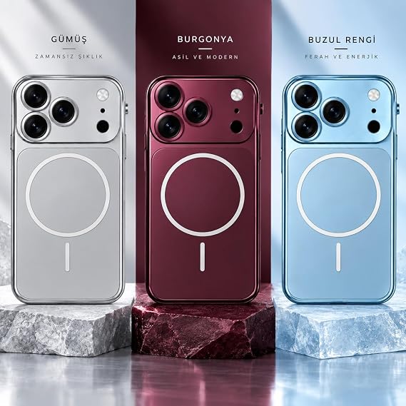 Coverzone iPhone 13 için 18 Pro Görünüm Uyumlu Kılıf