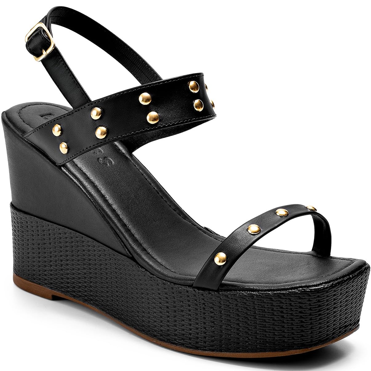 Sandália Feminina Anabela Plataforma Alta Confortável Juta Tachas em promoção! Veja a oferta e mais achadinhos de Sandálias 7 Hoje é o melhor dia para comprar Sandália Feminina Anabela Plataforma Alta Confortável Juta Tachas com aquele preço maroto! Promoção! Aproveite a oferta! 7