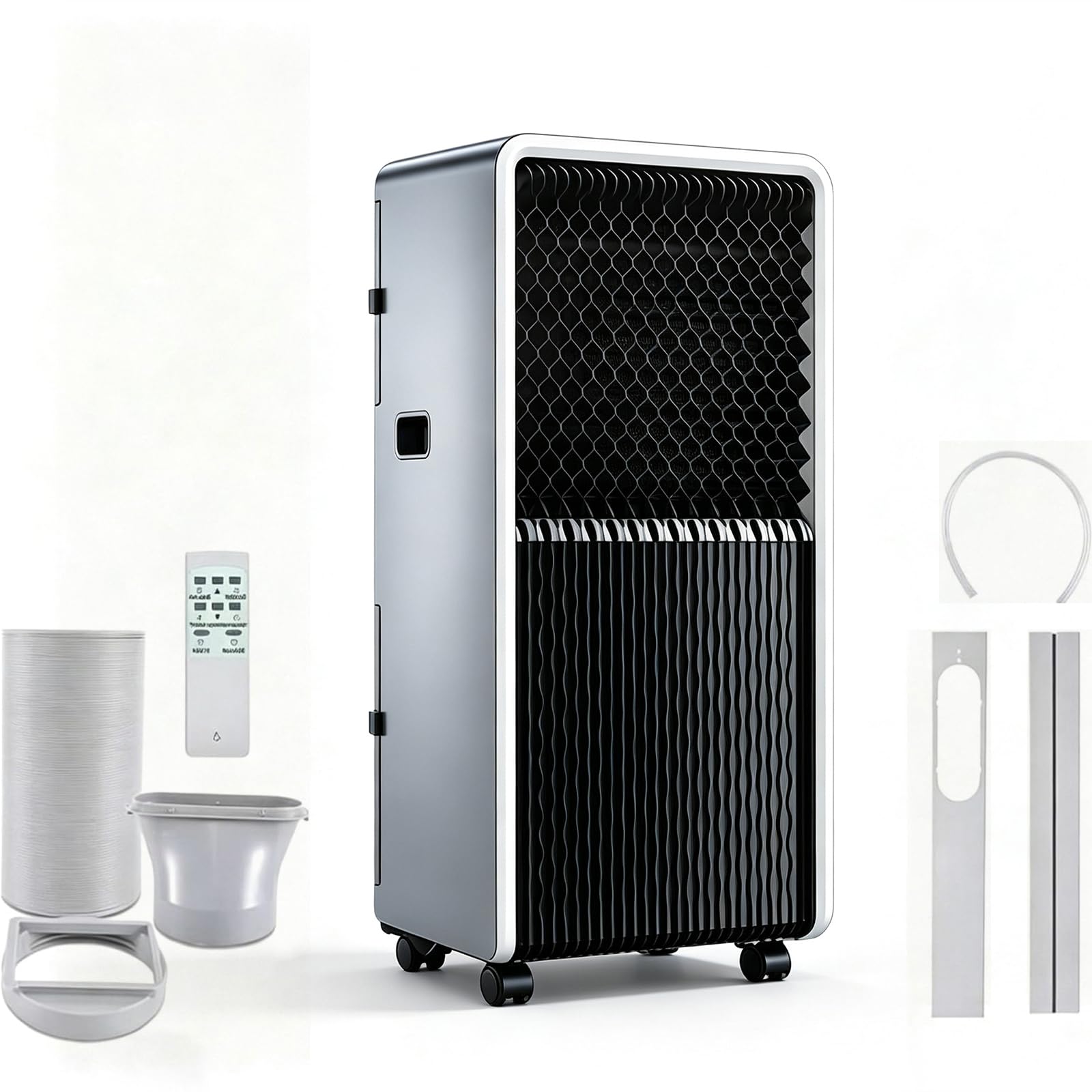 EZBHIZ 4-in-1 Cooling Unit 12000/14000 BTU Portable Air Conditioner
