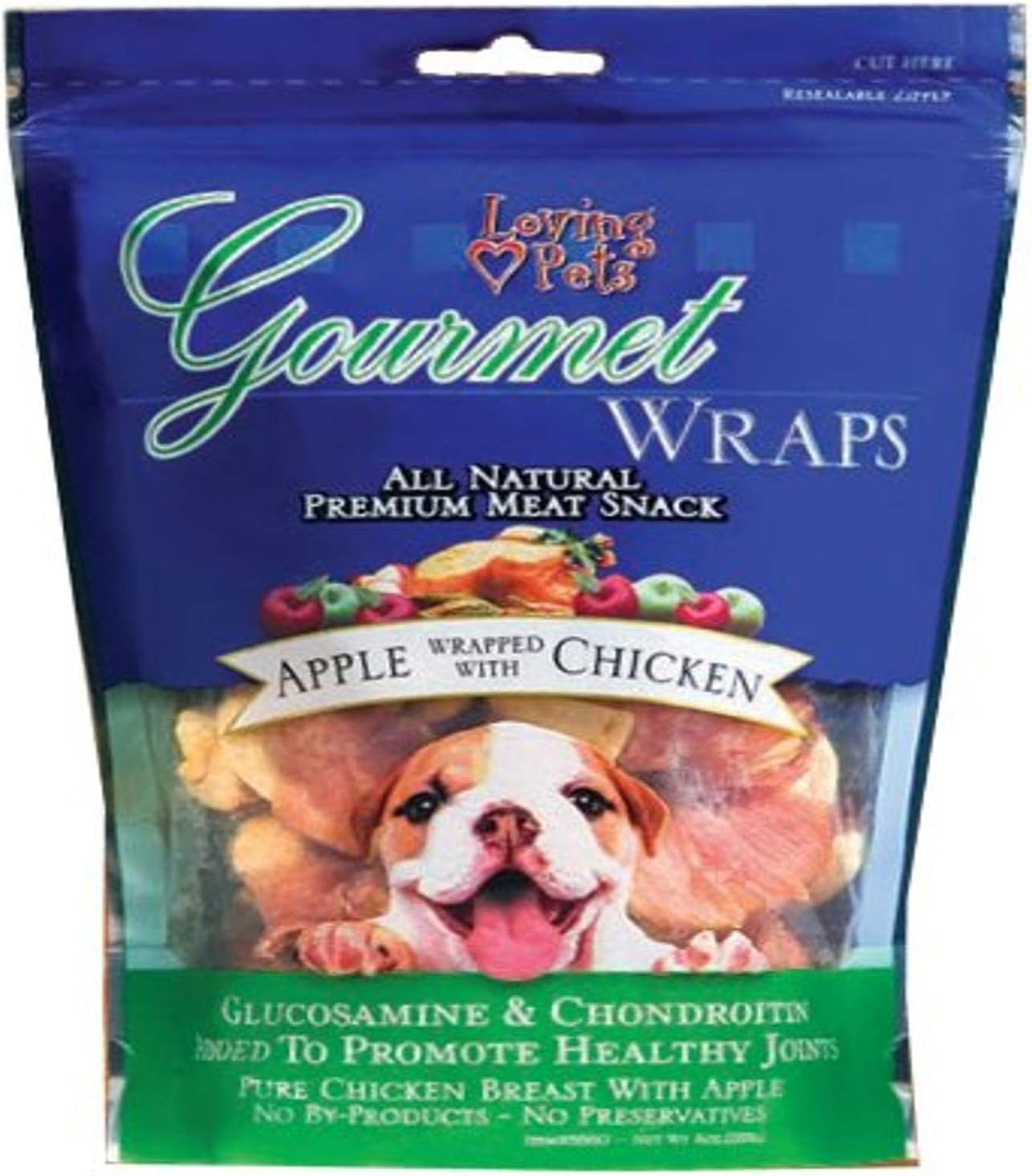 Loving Pets All Natural Premium Duck Filet Strips With Glucosamine & Chondroitin, Dog Treats, 12oz