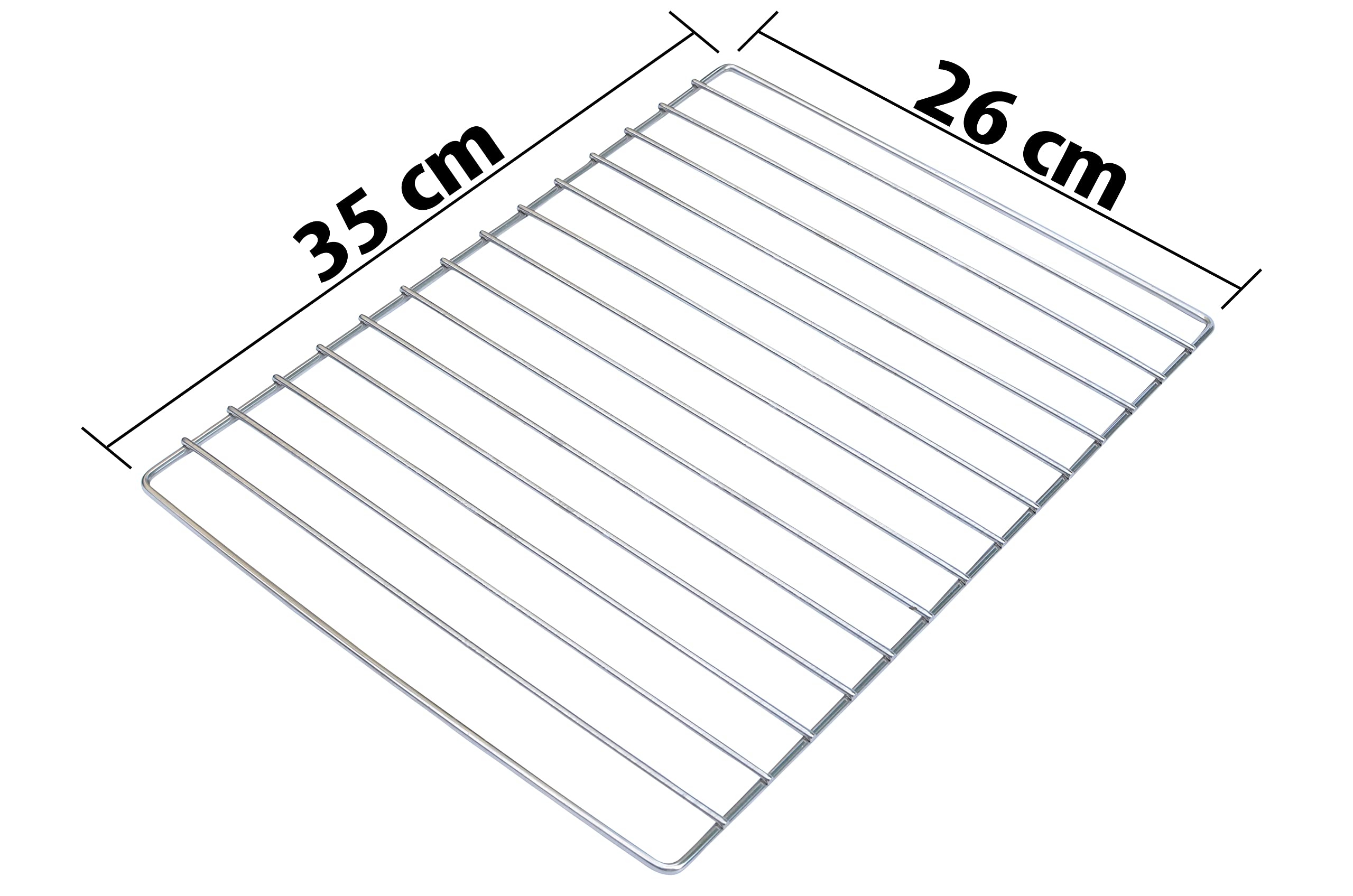 Räucherzubehör passend für Räucheröfen der Marken Kaiser Company, Activa, Kynast und vielen mehr (2 x Flachrost)