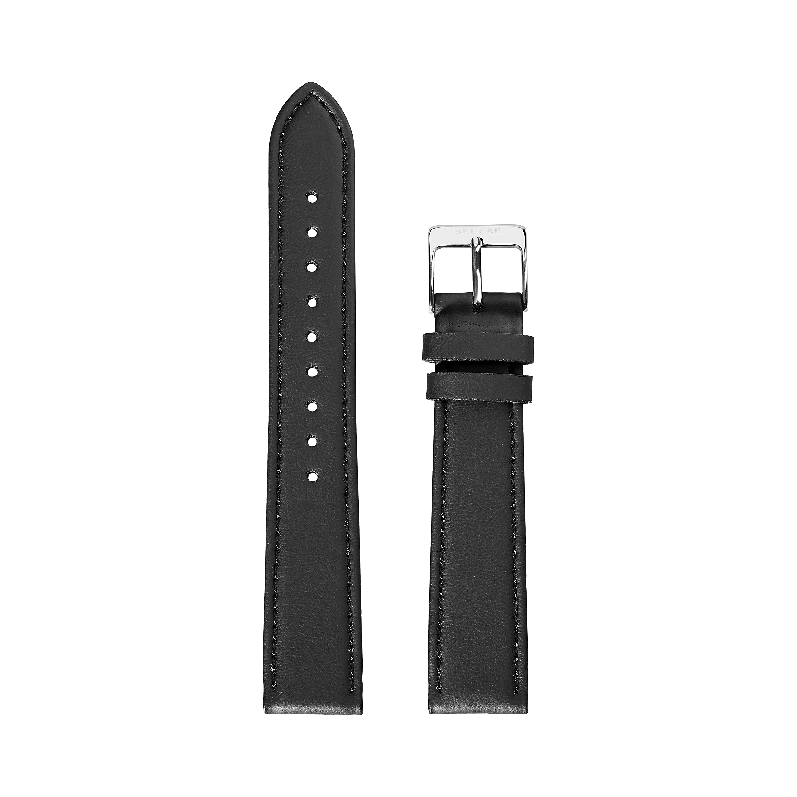 Correa de reloj vegana de plata para hombre – Strap Cactus – piel de cactus – hebilla – sostenible – alternativa de cuero