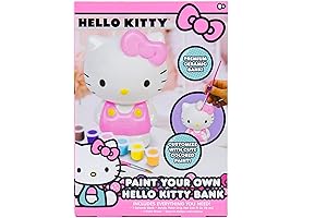 Hello Kitty Paint Your Own Piggy Bank: Unleash Your Child's Inner Artist