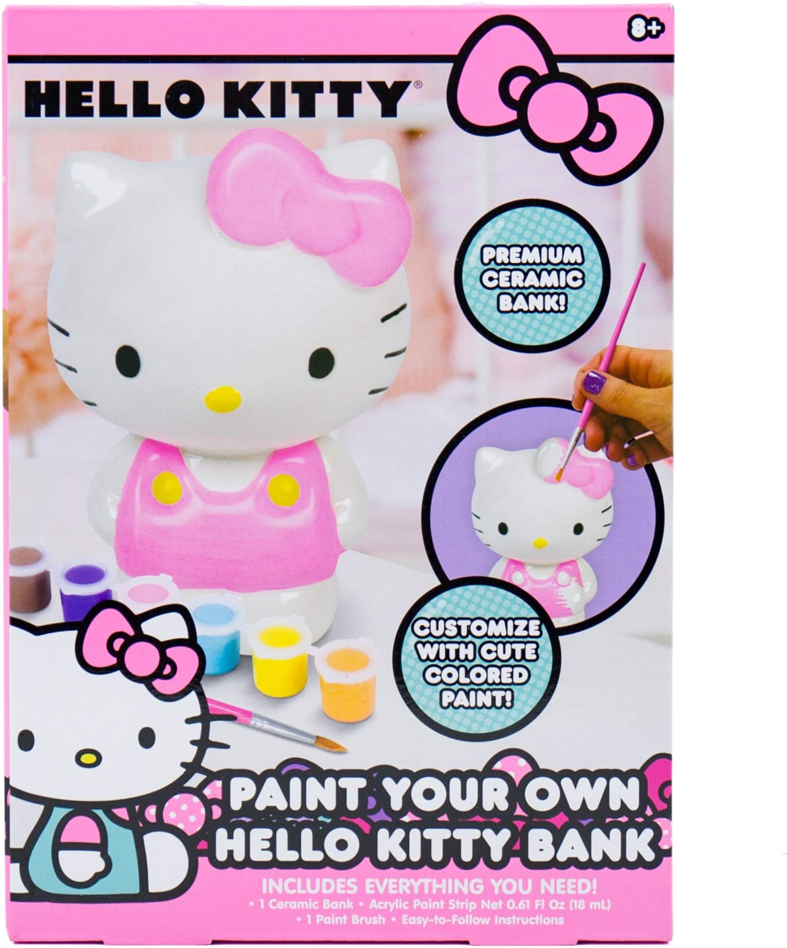 Hello Kitty Paint Your Own Bank