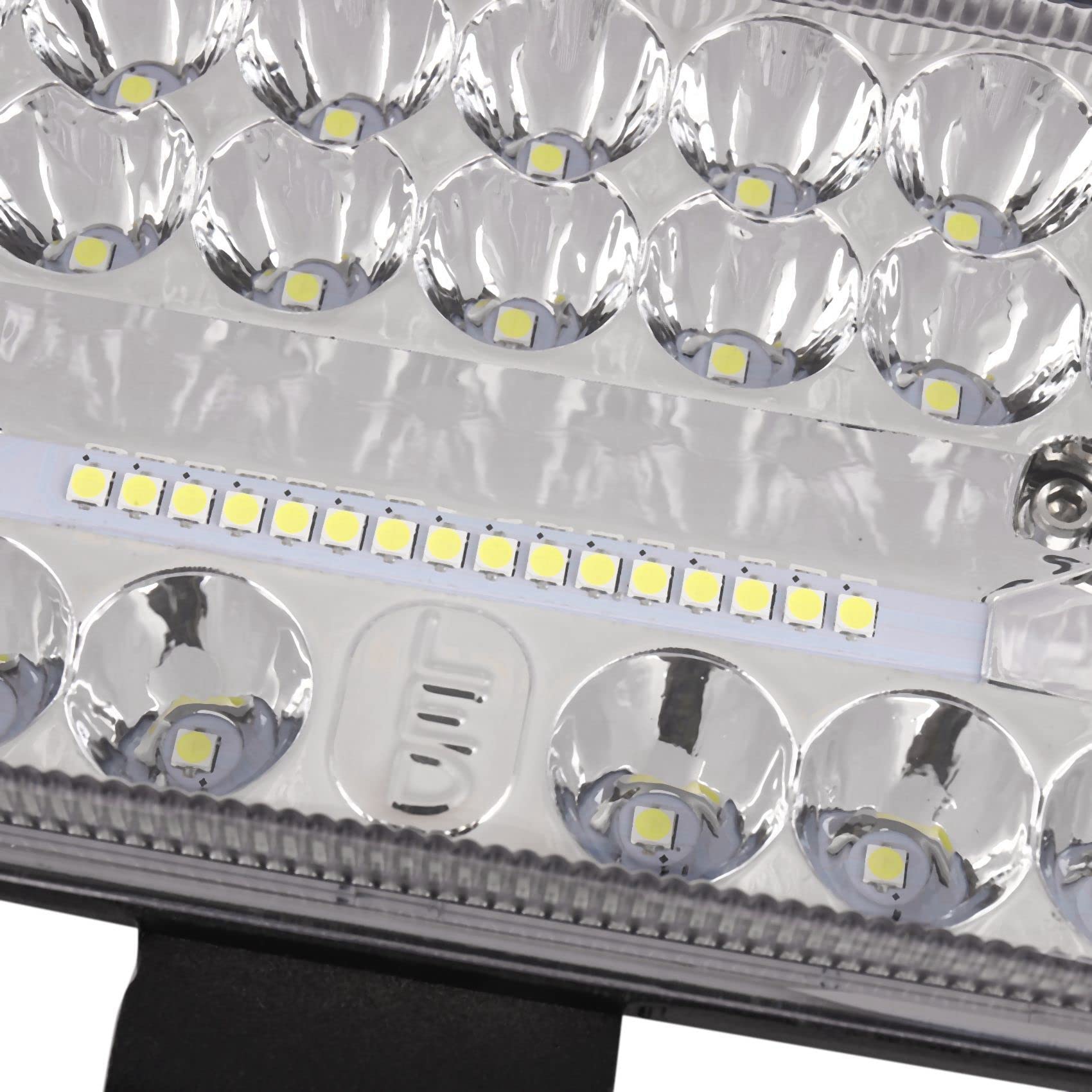4 sztuki 4 calowe oświetlenie robocze LED 108W 36LED kwadratowy drążek punktowy 12V 24 V Off Road dla ciężarówek terenowych ATV