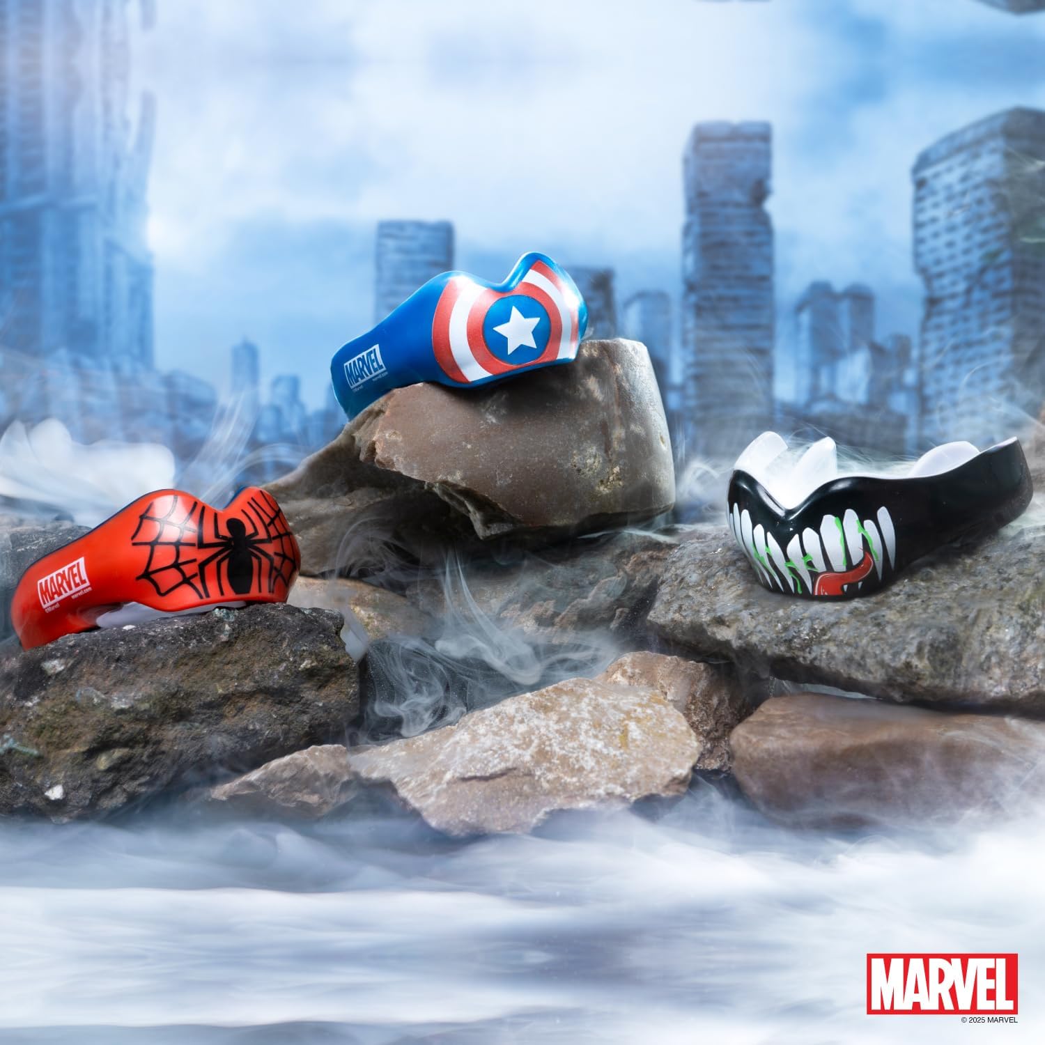 Marvel Spider-Man Sports Mouthguard for Braces, One Size Remouldable Gum Shield with Case for Boxing, MMA, Rugby, Martial Arts, Judo and All Contact Sports - Image 5