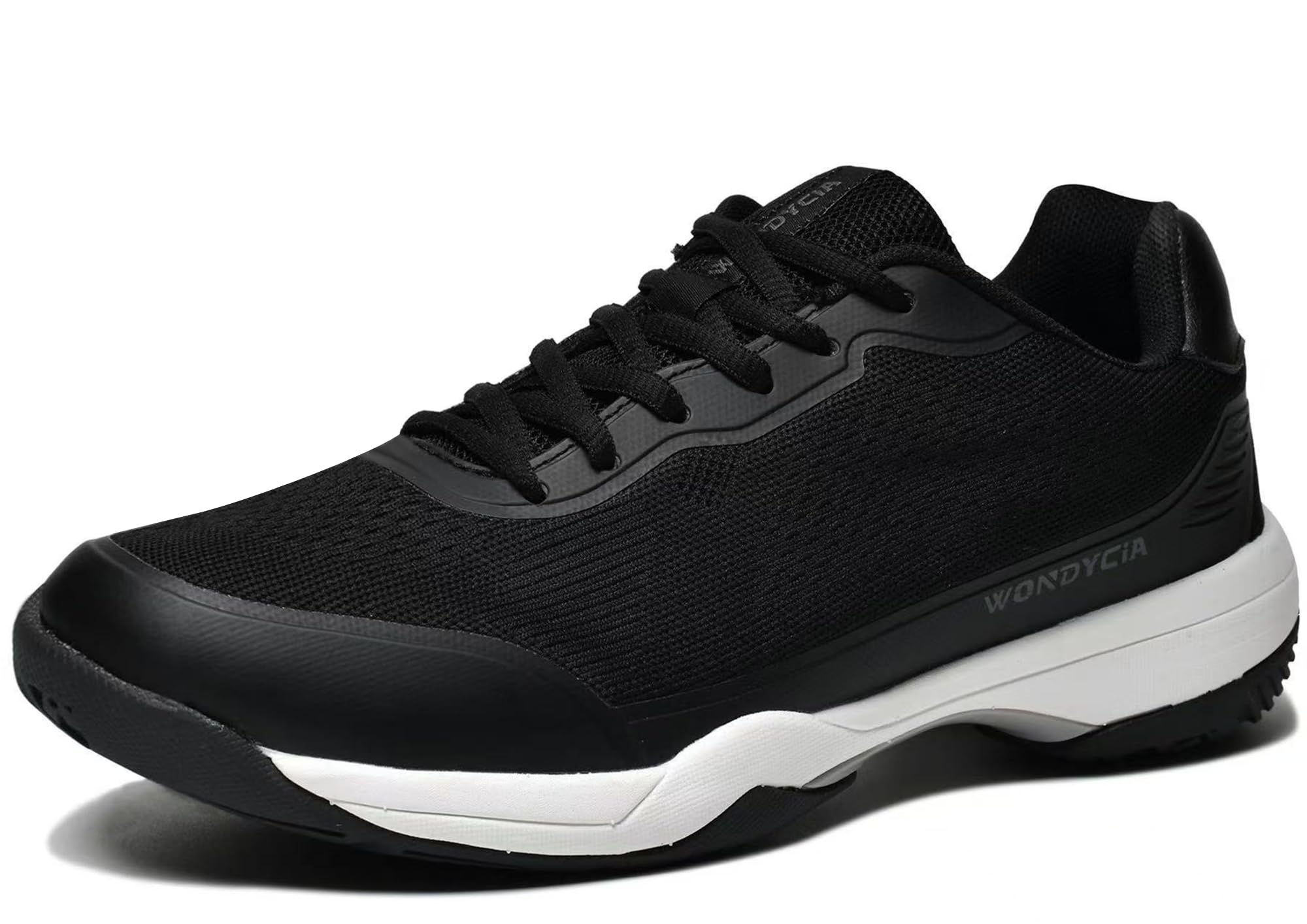 Men's Hard Court Tennis Shoes, Carbon Fiber Midfoot Plate for Stability, Anti-Slip TPU Ou…