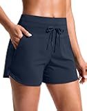 Women's Athletic Running Shorts with Pockets 3.5