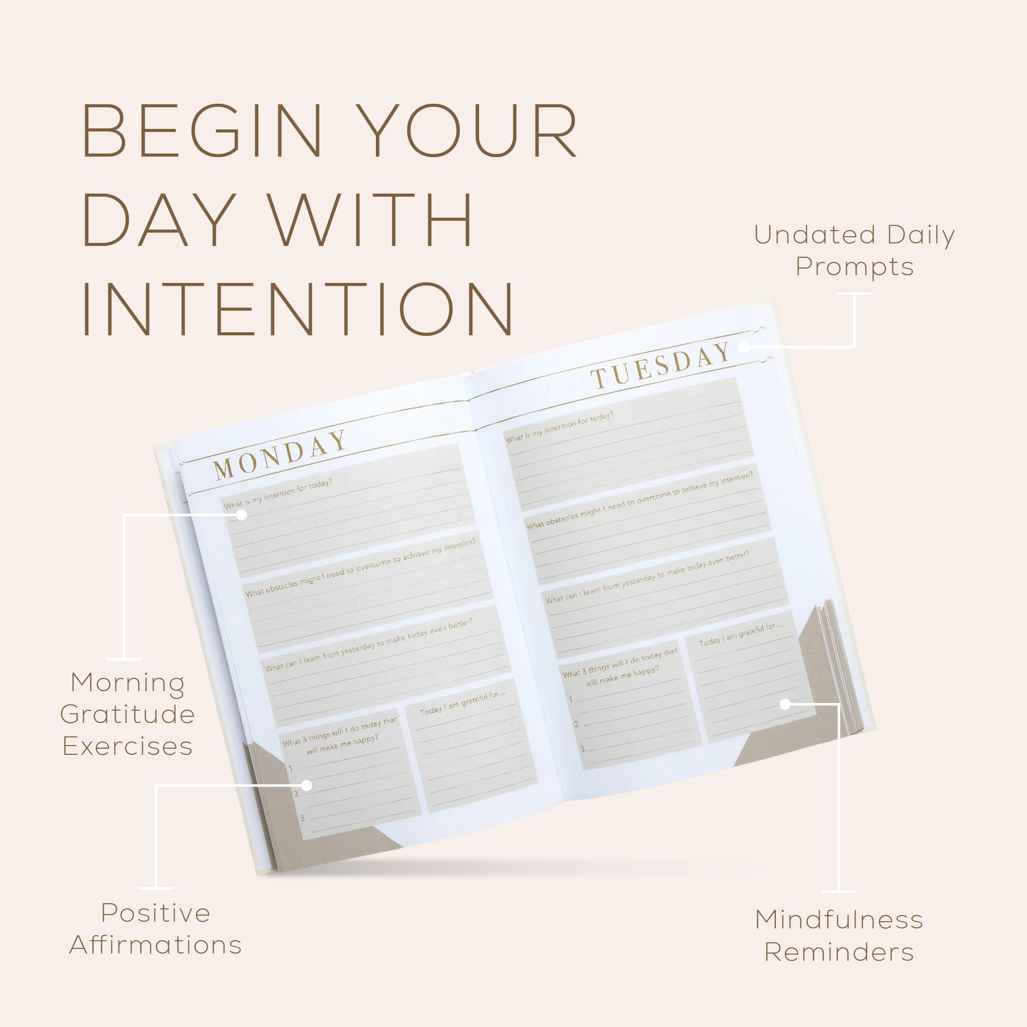 LSW London Undated 3-Month Morning Notes Journal - Image 2
