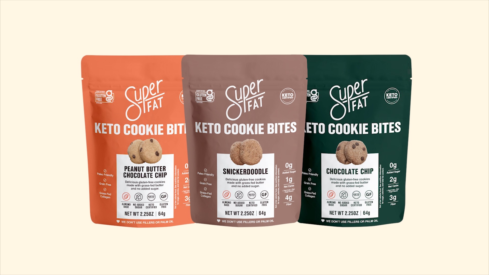 Amazon.com : SuperFat Cookies Keto Snack Low Carb Food Cookies
