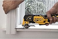 Vista 9 de DEWALT 20V MAX XR Herramienta multifuncional oscilante inalámbrica, motor sin escobillas de velocidad variable con luz LED, tiempo de ejecución