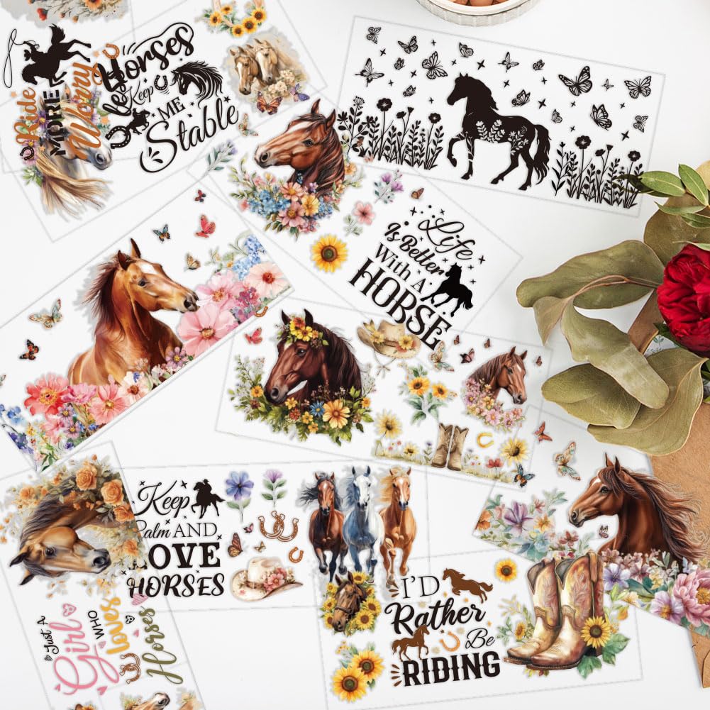 GOMAKERER Kaffeezwerge Aufkleber - 20 Bunte DTF Folien Für Tassen & Deko