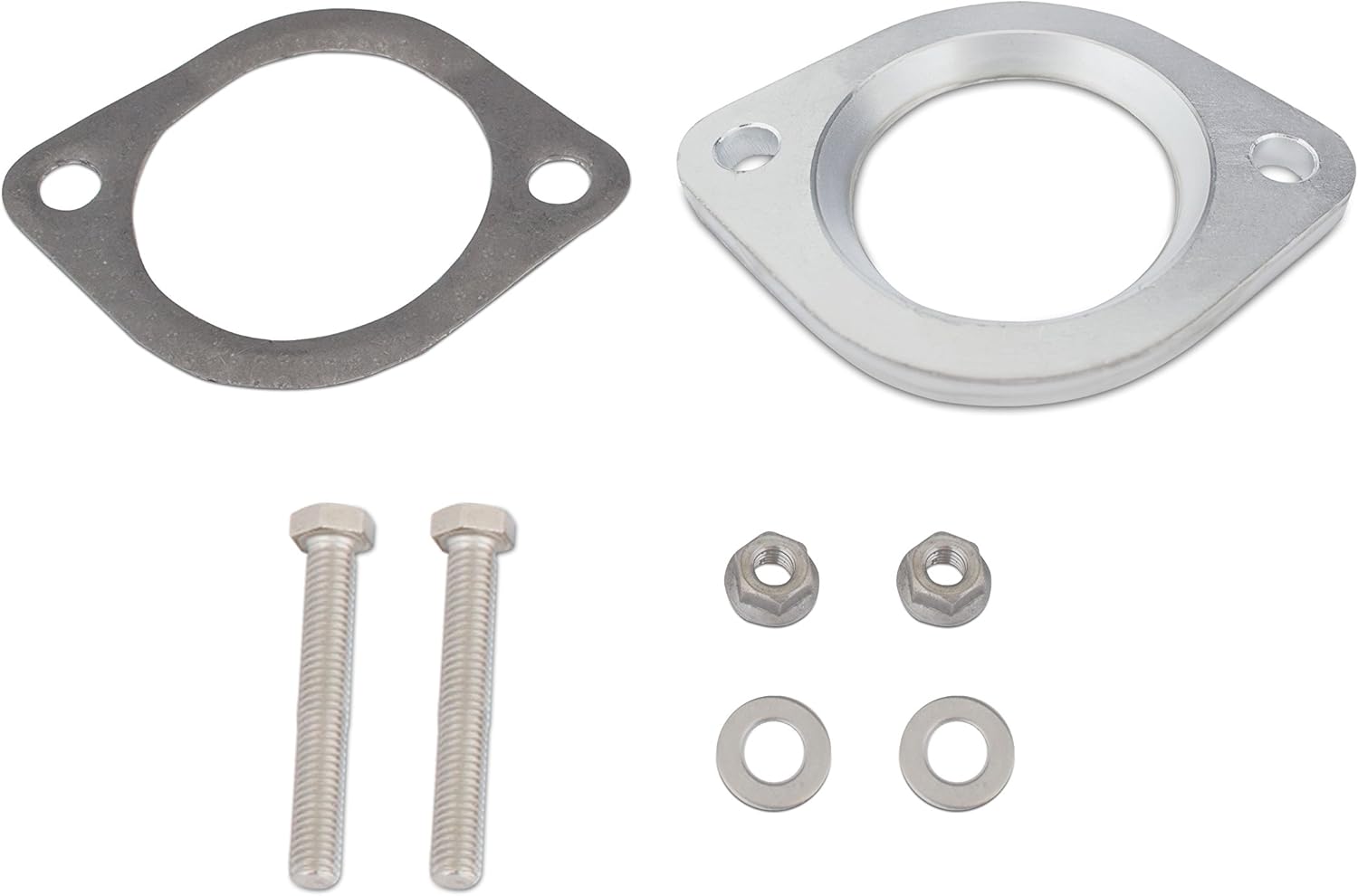 Mishimoto MMEXH-ADAP-SDAE Exhaust Adapter Stock Downpipe to 3" Exhaust Fits Subaru Silver