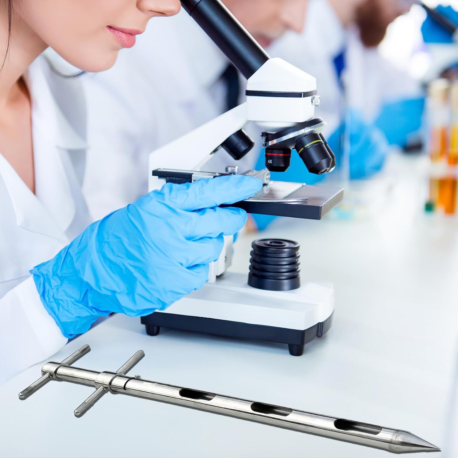 Powder Sampler, Grain Sampler is Suitable for Sampling Solids and Powders in Agriculture, Laboratories, Scientific Research institutions and Industry