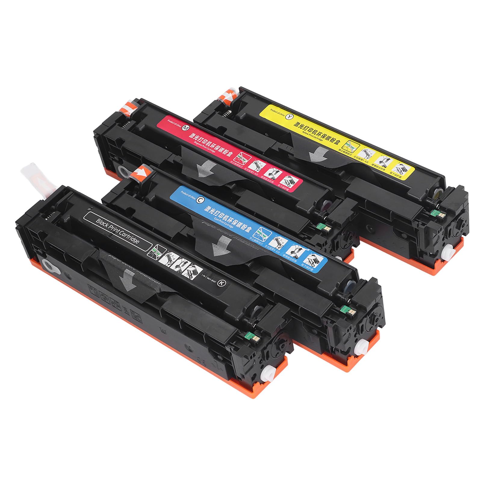 Ejoyous Set Cartucce Toner ABS Cartuccia Toner Sostitutiva per Stampante 054H Confezione da 4 Ciano Giallo Magenta 3100 e 2300 Resa Pagina per Ufficio Casa per Colori ImageClass MF640C LBP622Cdw