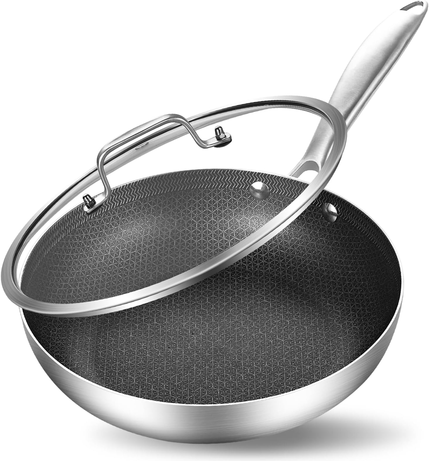 Kitchenaid Saute Pan With Lid By Castey Nonstick Cast Aluminium