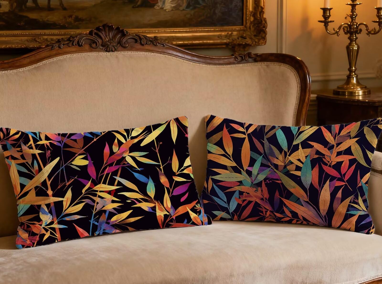 Taie oreiller 60x80cm velours double face haut de gamme modèle O-516B