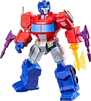 Transformers MixMashers Optimus Prime özel kombine edilebilir Deluxe aksiyon figürü ve aksesuarları
