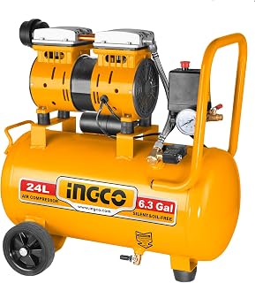Ingco 24L Air Compressor ACS175241, 0.6KW (0.8HP) Silent & Oil Free Air Compresser Price In India