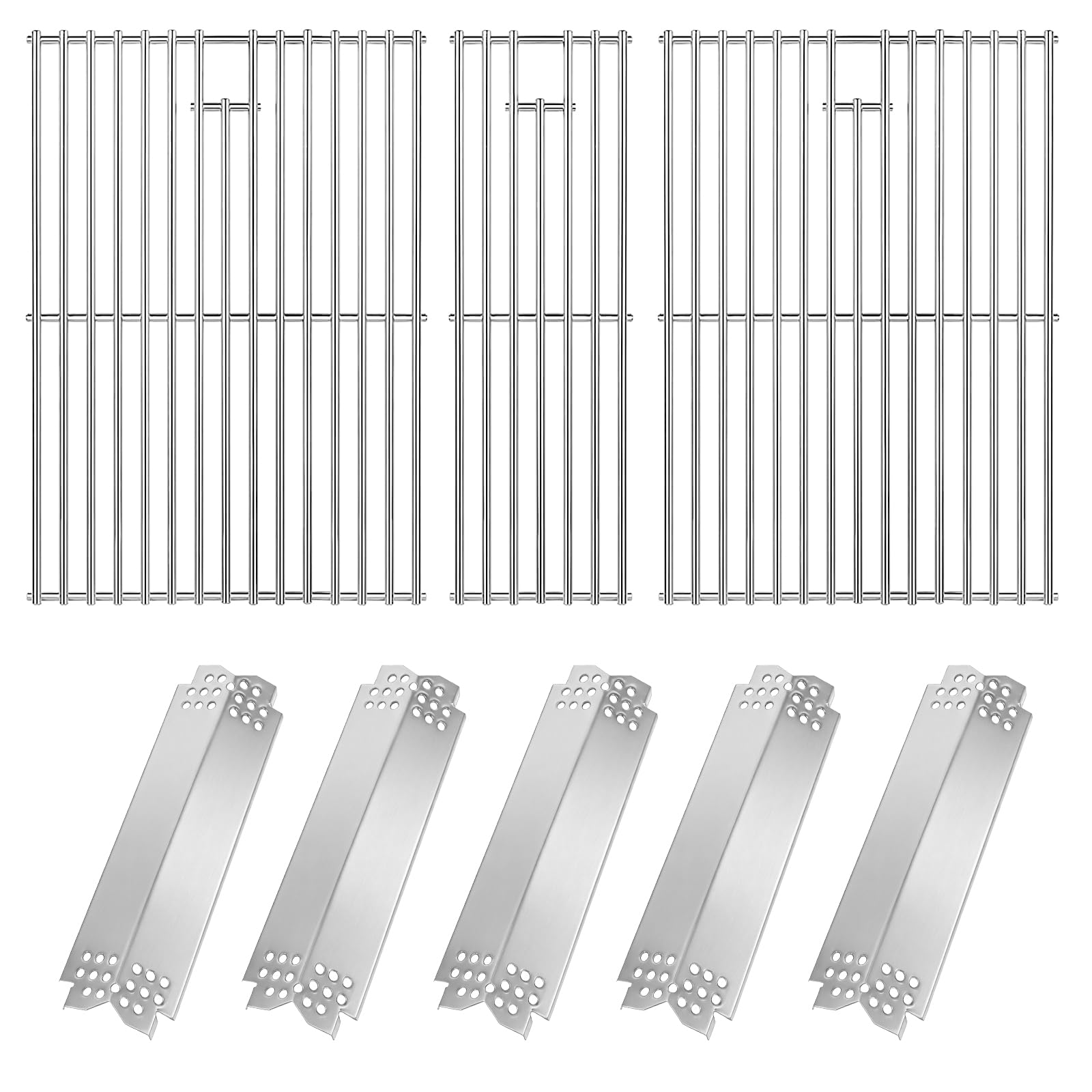 Photo 1 of Hisencn Heat Plates & Cooking Grates for Nexgrill 5 Burner 720-0882A Grill