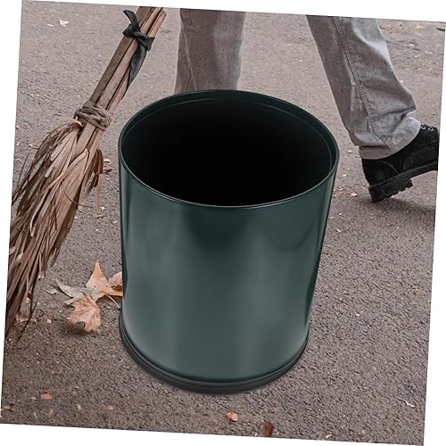 Miniatura 3 de DOITOOL Basurero decorativo para baño, cesta de basura para oficina, contenedor de ornamento, cesta de plástico para almacenamiento de papel,