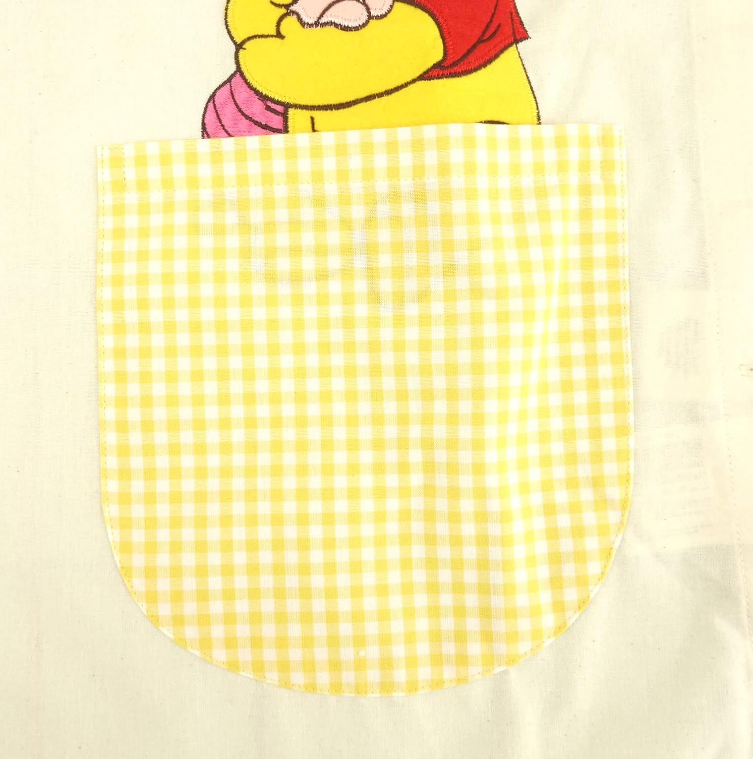 Amazon Co Jp プーさん 大きいサイズ Ll 3l サイドボタン キャラクター エプロン ディズニー サックス s 保育士 ホーム キッチン