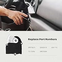 Vista 3 de YHTAUTO Actuador de puerta de aire HVAC mezcla palancas de puerta – Compatible con modelos Chevy & Buick & GMC & Isuzu & Oldsmobile y Saab