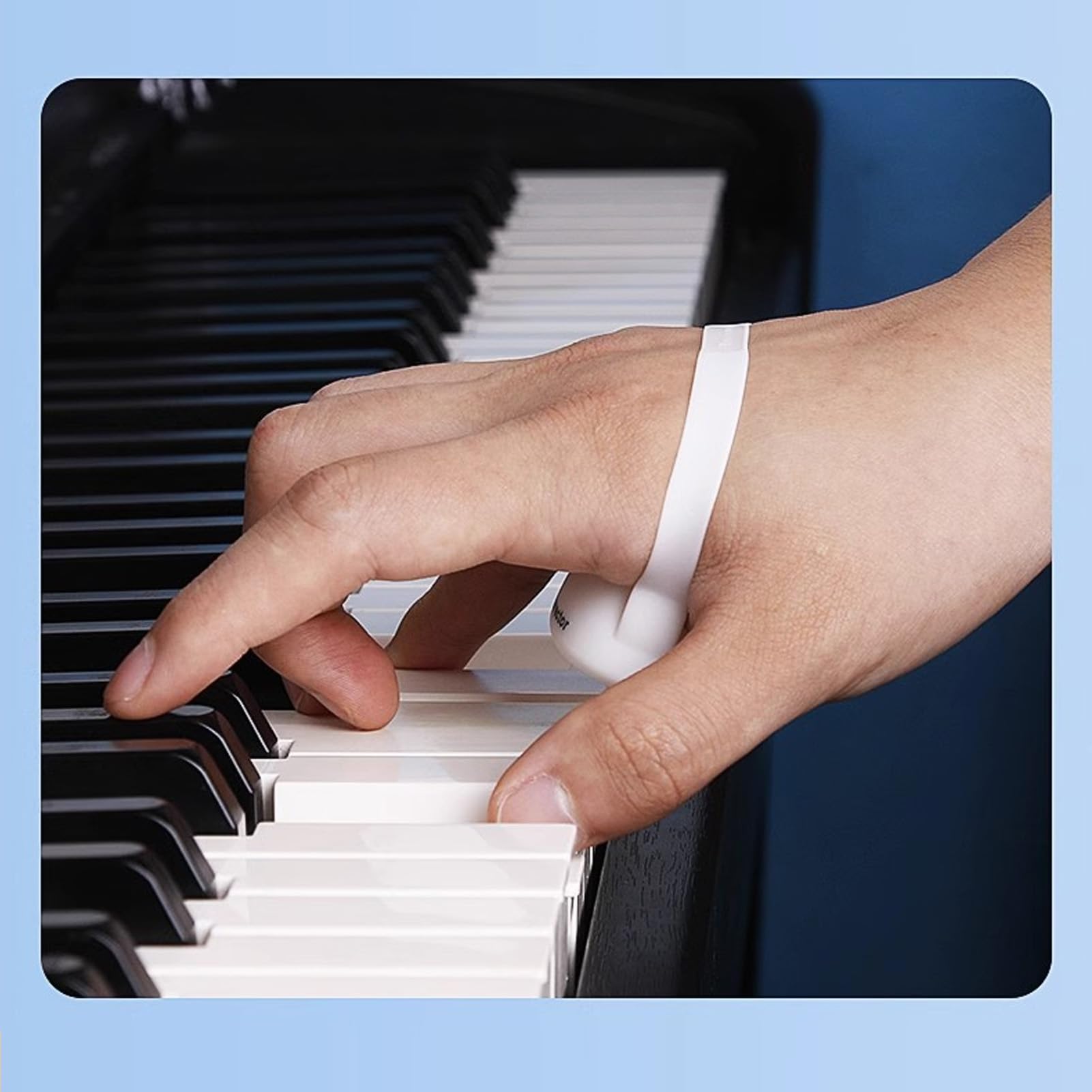 Correttore per Dita Pianoforte Strumento Ortopedico Portatile Allenamento Postura Esercizi Musica Set Completo Miglioramento Tecnica Posizione Pianista