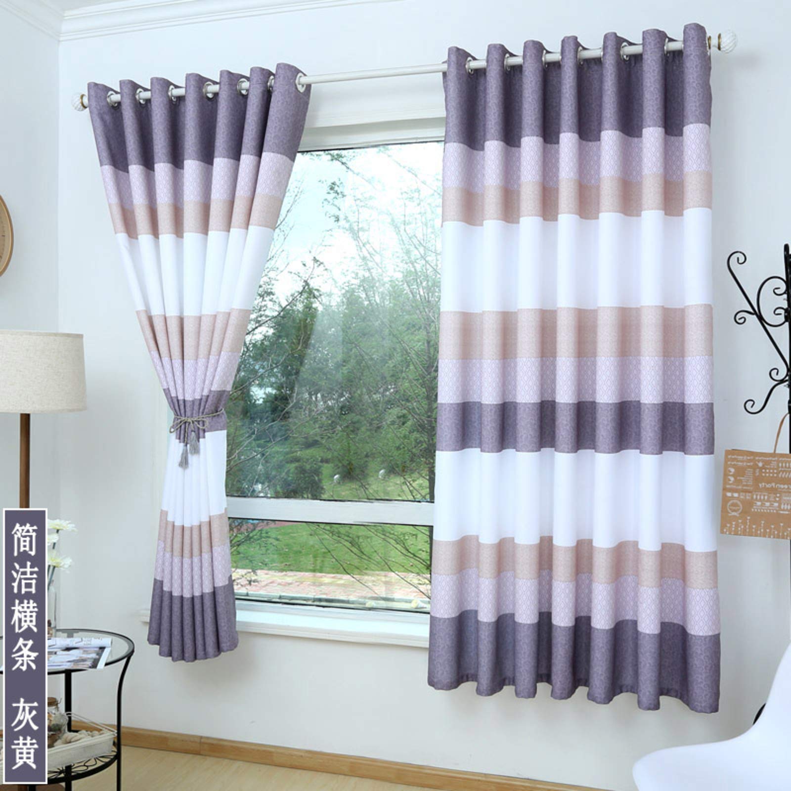 Rideau de fenêtre thermique 200x200 avec grommet salon