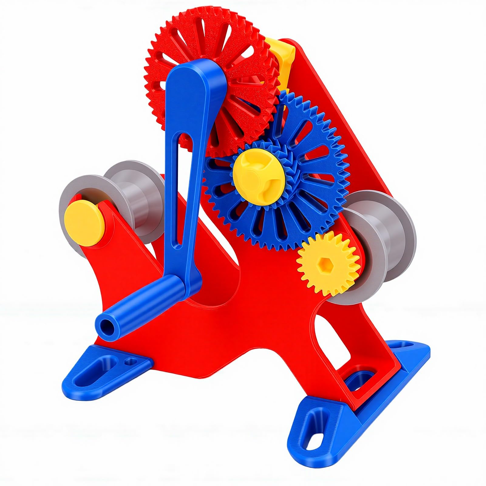 Bobinadora de Carrete de Filamento para Impresora 3D de 1kg, Rebobinadora Portátil con Manivela para Rebobinado y Almacenamiento de Filamentos