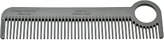 Chicago Comb Model 1 Carbon Fiber Pocket Comb - Made in USA, Anti-Static, Heat-Resistant, Smooth & Durable 5.5"