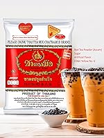 Vista 4 de Cravin Supply Co Mezcla de té tailandés (Número uno) Cha Tra Mue Perfecto para preparar té helado tailandés tradicional estilo restaurante (14.11 oz)