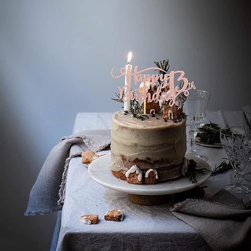 Miniatura 205 de Rsstarxi Paquete de 24 adornos rojos para cupcakes para el día de San Valentín con purpurina de corazón dulce para cupcakes, decoración de pasteles