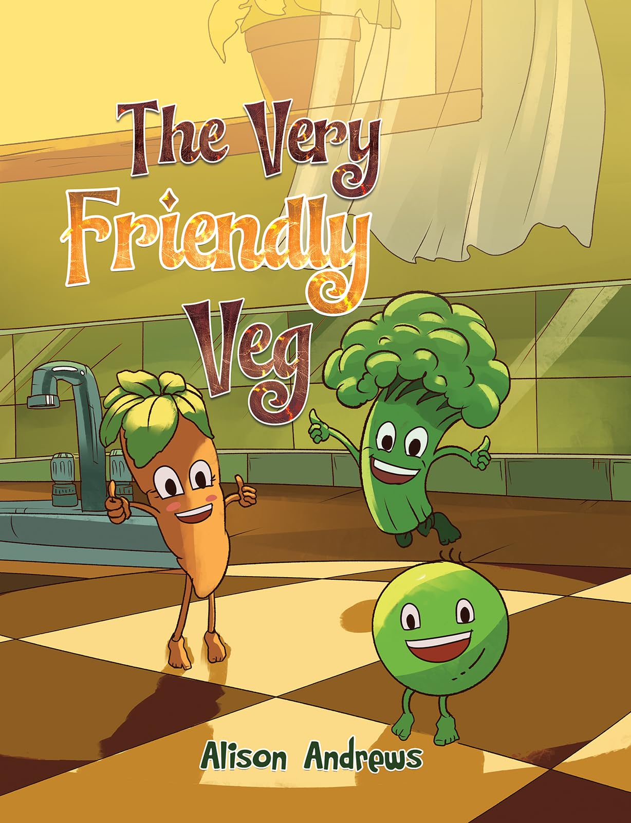 The Very Friendly Veg.by Andrews  New 9781035890576 Fast Free Shipping**