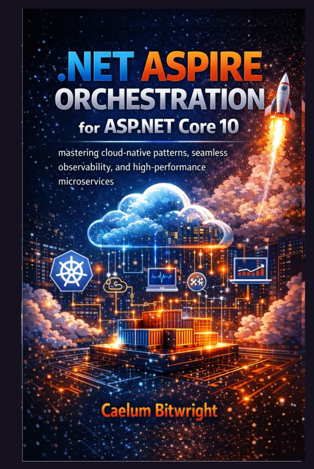 .NET Aspire Orchestration for ASP.NET Core 10: Mastering Cloud-Native Patterns, Seamless Observability, and High-Performance Microservices (The Caelum Protocol)