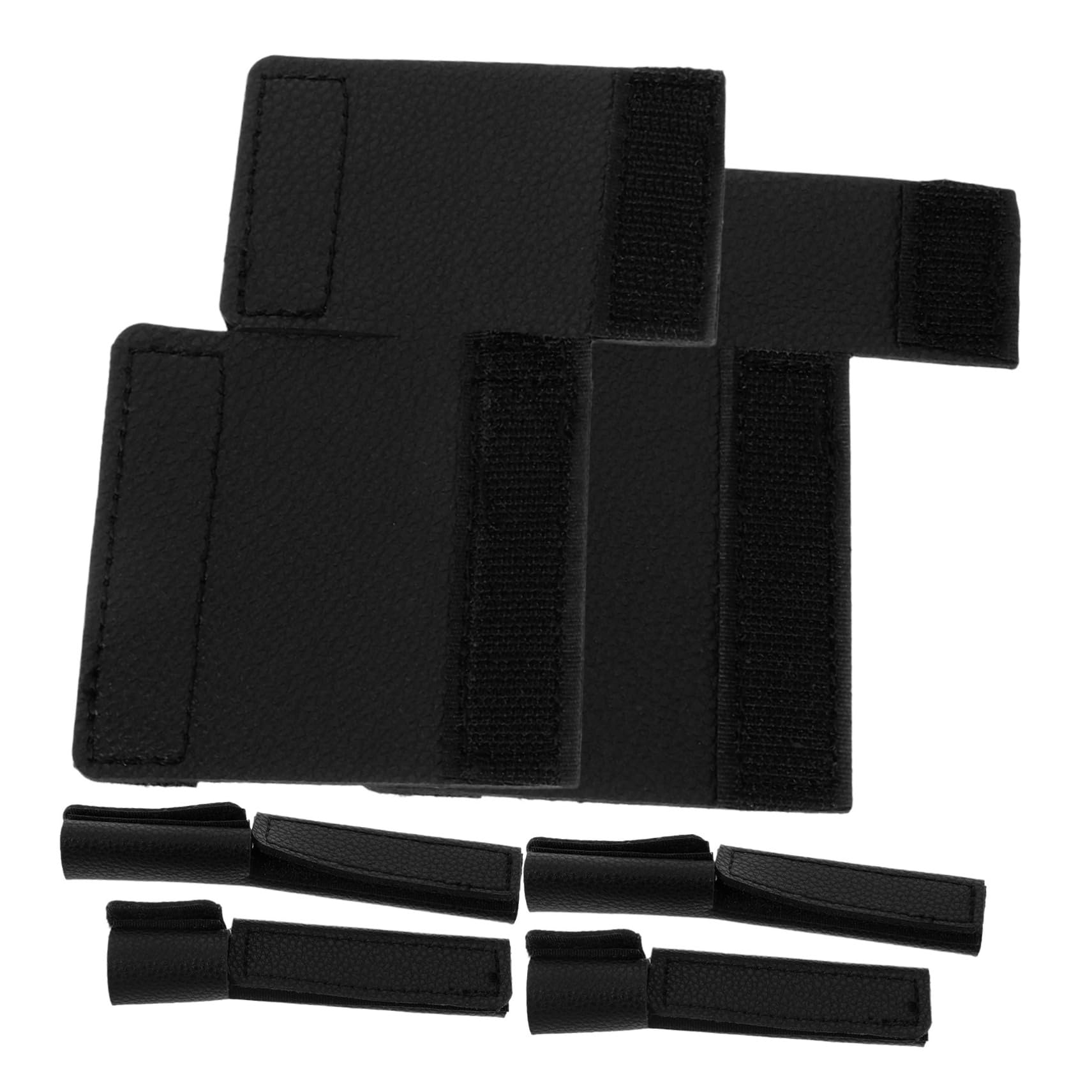 Mikinona Universal Trombone Finger Guards 6pcs Trombone Pu Protector Neck Sleeve for Trombone