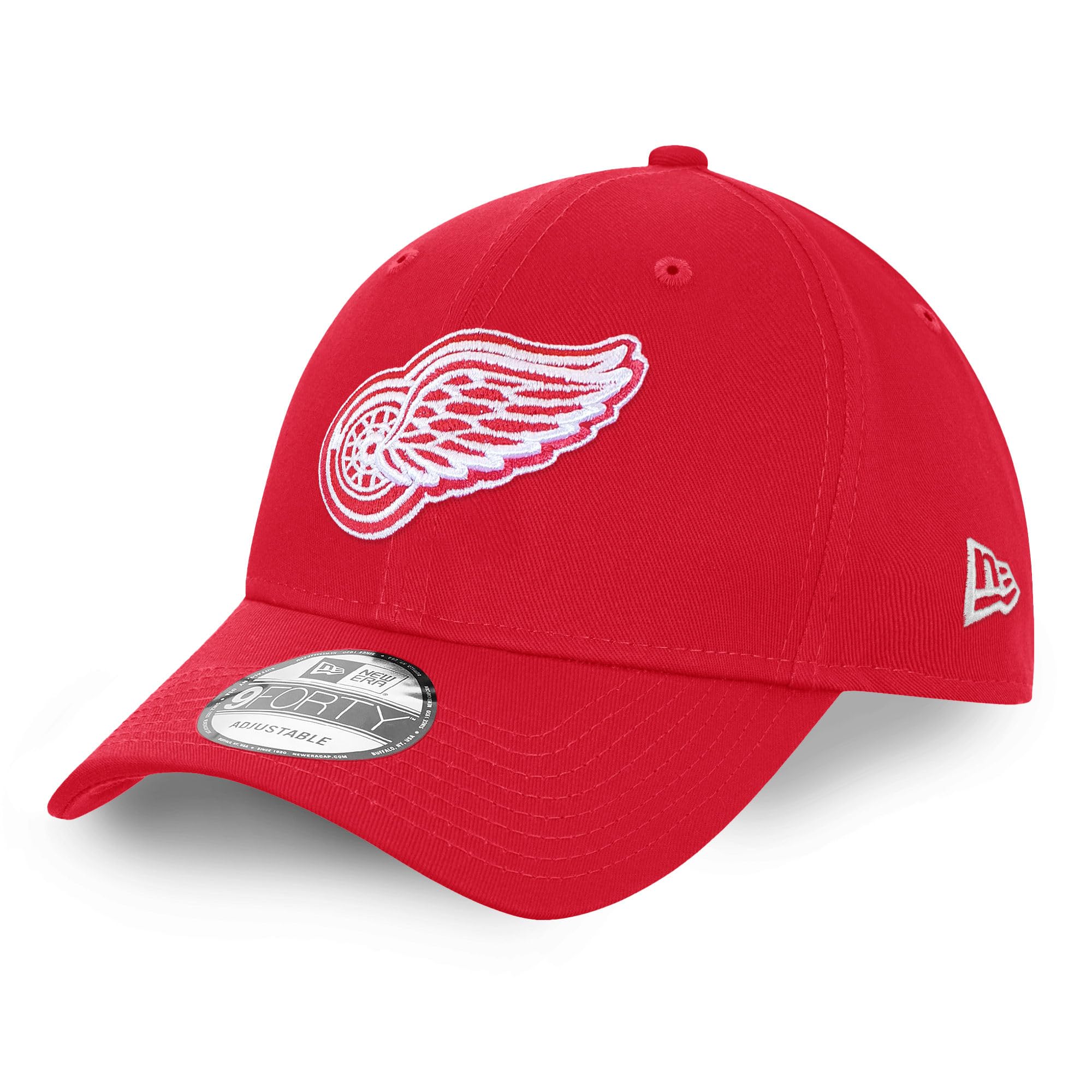 New Era Detroit Red Wings NHL Injection Red 9Forty Adjustable Snapback Cap