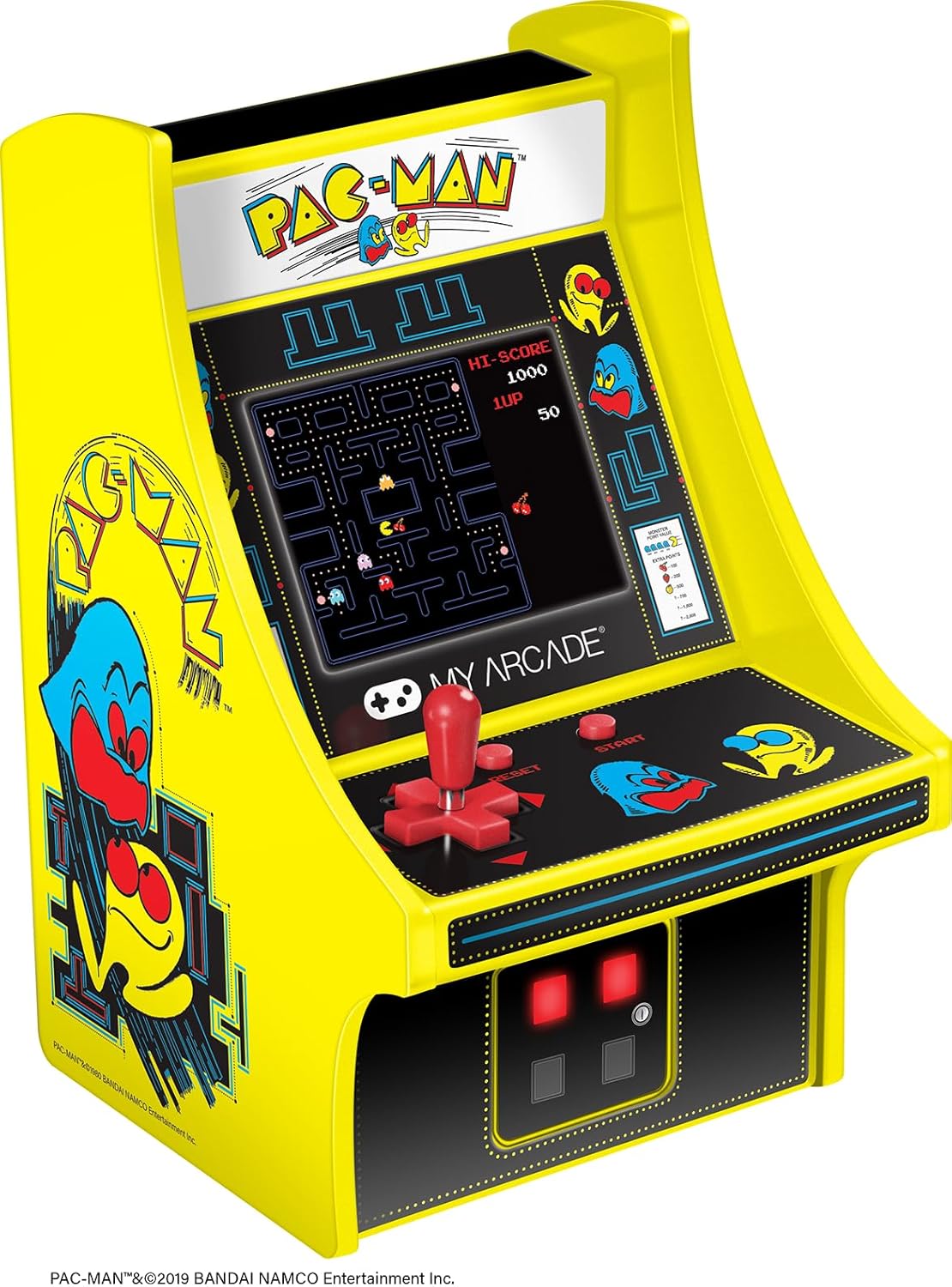 pacman mini arcade machine